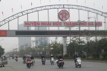 Giá đất ở huyện Hoài Đức 'nóng' dần vì thông tin lên quận