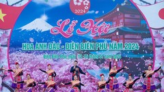 Lễ hội Hoa Anh đào mở màn Năm Du lịch Quốc gia Điện Biên