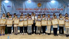 Học sinh Hà Nội đều đạt giải thưởng trong kỳ thi IMSO 2024