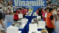 Vinamilk truyền cảm hứng về phát triển bền vững qua cuộc thi Robot 