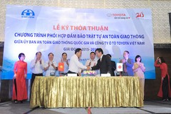 Toyota Việt Nam chung tay hợp tác đảm bảo trật tự ATGT