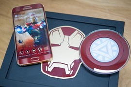 Đập hộp Galaxy S6 Edge "Iron Man" giá 60 triệu tại VN