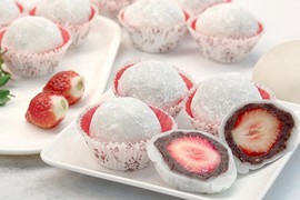 Cách làm bánh Mochi ngon, lạ đón Trung thu