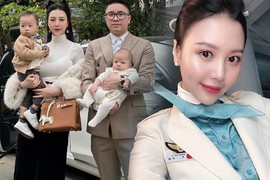 Hotgirl hàng không bỏ nghề lấy chồng CEO, đã đẹp còn mặc sang, đi dép bệt cũng "sương sương" trăm triệu