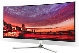 LG ra mắt màn hình cong siêu rộng dành cho máy tính