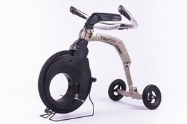 Xe đạp điện gấp Yikebike biến hóa kì diệu