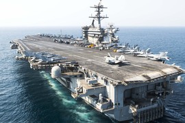 Nóng: Tàu sân bay USS Theodore Roosevelt phát hiện 3 ca dương tính Covid-19