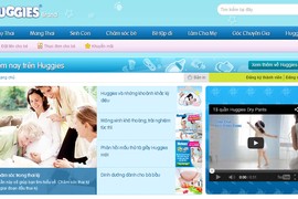 Tã giấy Huggies khuyễn mãi cùng mẹ đón kho thông tin mới 