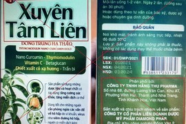 Bộ Y tế cảnh báo TPBVSK Xuyên Tâm Liên giả mạo, quảng cáo “bịp” 