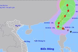 Bão Krathon giật trên cấp 17 có khả năng đi vào Biển Đông