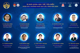 10 nhà khoa học trẻ đạt giải Quả Cầu Vàng năm 2024