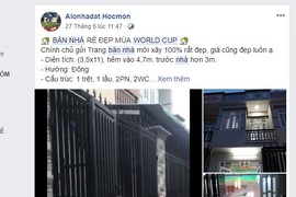 Thua độ World Cup bán cả chục lô đất: Cẩn thận sập bẫy lừa con buôn