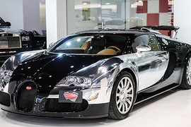 Ngắm Bugatti Veyron chrome giá 1,29 triệu USD tại Dubai