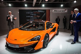 Siêu xe McLaren 570S Spider sẽ ra mắt vào năm 2017