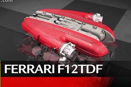 Khám phá động cơ V12 mới của siêu xe Ferrari F12 TdF