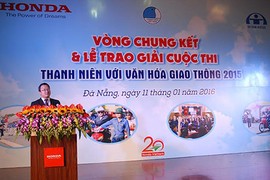 HVN trao giải cuộc thi "Thanh niên với Văn hóa giao thông 2015”