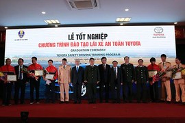 Toyota Việt Nam hoàn tất đào tạo giảng viên lái xe an toàn