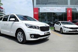 14.000 xe Kia lăn bánh trong 6 tháng đầu 2016 tại VN