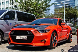 Ford Mustang Ecoboost 2015 độ hơn nửa tỷ tại Sài Gòn