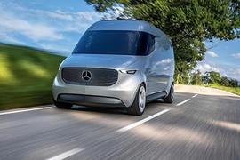 Mercedes-Benz Vision Van công nghệ thông minh đột phá