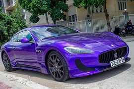 Xế sang tiền tỷ Maserati GranTurismo màu độc tại Sài Gòn