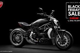 "Xế nổ" Ducati giảm giá cả trăm triệu trong ngày Black Friday