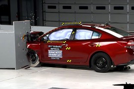 Subaru Impreza 2017 đạt mức an toàn Top Safety Pick+