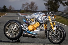 Siêu môtô Ducati 1199 "siêu độc" với phong cách Cafe racer