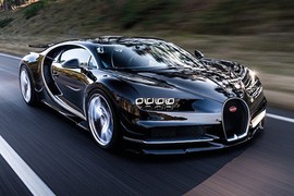 Xem siêu xe Bugatti Chiron lên 350 km/h trong nháy mắt