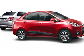 Xe ôtô siêu rẻ Hyundai Grand i10 Sedan 2017 lộ diện