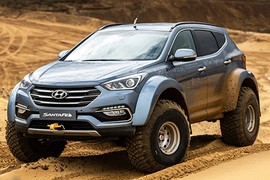 Hyundai Santa Fe 2017 bản “siêu bền” có giá hơn 1 tỷ