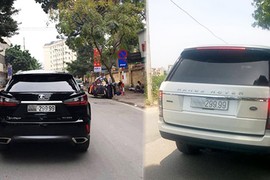 Range Rover 8 tỷ "mượn" biển 9999 Lexus RX350 dạo phố