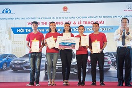 Hội thi sinh viên lái xe ôtô an toàn đầu tiên tại VN