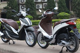 Cận cảnh xe ga Piaggio Medley "dính lỗi" tại Việt Nam