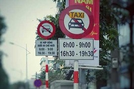 Cấm Uber, Grab hoạt động tại 13 tuyến phố Hà Nội giờ cao điểm