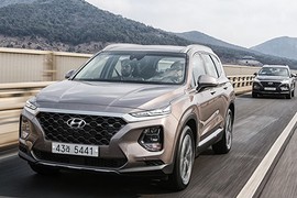 Hyundai SantaFe 2019 ra mắt thêm động cơ Hybrid và PHEV