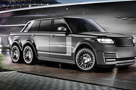 Xe bán tải Range Rover 6 bánh phong cách du thuyền