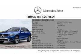 Mercedes GLC200 giá 1,6 tỷ đồng sắp ra mắt tại Việt Nam