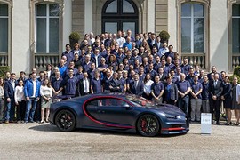 Siêu xe Bugatti Chiron thứ 100 có giá hơn 76 tỷ đồng