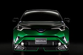 Toyota C-HR lột xác mạnh mẽ với gói độ bodykit Wald International