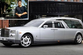 Rolls-Royce Phantom của Simon Cowell thành xe chở quan tài