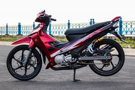 "Cá mập" Yamaha Z125 độ đồ chơi khủng của dân chơi Vĩnh Long