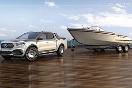 Bán tải hạng sang Mercedes X-Class độ độc giá gần 3 tỷ đồng