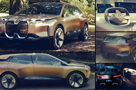 Xe sang chạy điện BMW Vision iNext concept lộ diện 