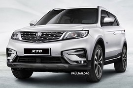 SUV 5 chỗ, giá rẻ - Proton X70 2018 của Malaysia có gì?