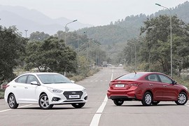 Gần 1700 xe Hyundai Accent bán ra trong tháng 10/2018