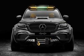 Bán tải hạng sang Mercedes X-Class độ 6 bánh cực khủng 