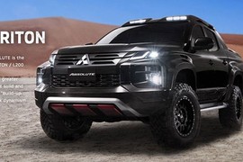 Bán tải Mitsubishi Triton Absolute "đối thủ" Ford Ranger Raptor 