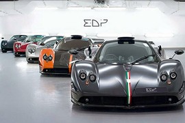 Dàn siêu xe siêu xe Pagani triệu đô mừng sinh nhật Zonda