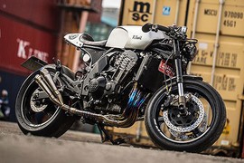 Kawasaki Z1000 “lột xác” cafe racer phong cách cổ điển